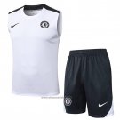 Tracksuit Chelsea Without Sleeves 2025-2026 White