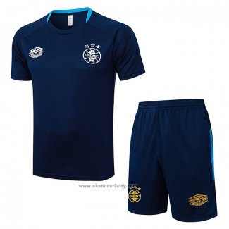 Tracksuit Gremio Short Sleeve 2025-2026 Dark Blue - Shorts