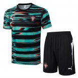 Tracksuit Portugal Short Sleeve 2025-2026 Green - Shorts