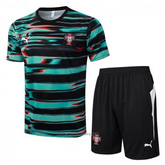 Tracksuit Portugal Short Sleeve 2025-2026 Green - Shorts