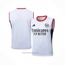 Training Shirt AC Milan Without Sleeves 2025-2026 White