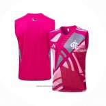 Training Shirt Flamengo Without Sleeves 2025-2026 Pink
