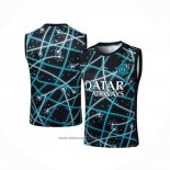 Training Shirt Inter Milan Without Sleeves 2025-2026 Black Blue