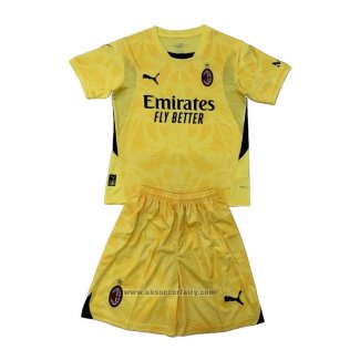 AC Milan Away Goalkeeper Shirt Kids 2024-2025