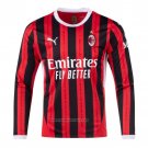 AC Milan Home Shirt Long Sleeve 2024-2025