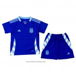 Argentina Away Shirt Kids 2024