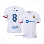 Barcelona Player Pedri Away Shirt 2023-2024