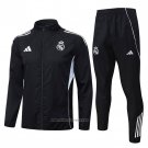 Windbreaker Suit Real Madrid 2025-2026 Black