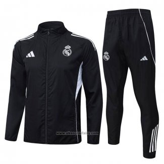 Windbreaker Set Real Madrid 2025-2026 Black
