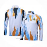 Jacket Real Madrid 2024-2025 White and Yellow