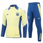 Jacket Tracksuit Ajax 2024-2025 Yellow