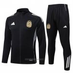 Jacket Tracksuit Argentina Kids 2025-2026 Black