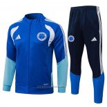 Jacket Tracksuit Cruzeiro Kids 2025-2026 Blue