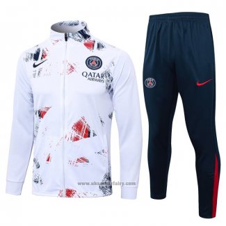 Jacket Tracksuit Paris Saint-Germain 2024-2025 White