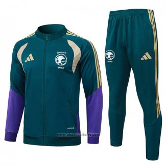 Jacket Tracksuit Saudi Arabia Kids 2025-2026 Green
