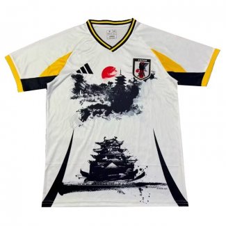 Japan Special Shirt 2024-2025 White Yellow