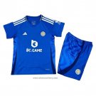 Leicester City Home Shirt Kids 2024-2025