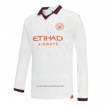 Manchester City Away Shirt Long Sleeve 2023-2024