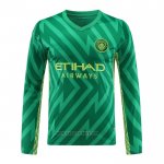 Manchester City Goalkeeper Shirt Long Sleeve 2023-2024 Green