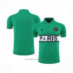 Polo Paris Saint-Germain Jordan 2022-2023 Green
