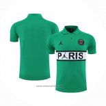 Polo Paris Saint-Germain Jordan 2022-2023 Green
