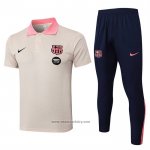 Polo Set Barcelona 2025-2026 Yellow