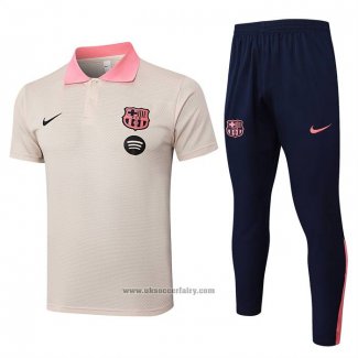 Polo Set Barcelona 2025-2026 Yellow
