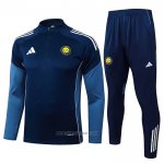 Sweatshirt Tracksuit Al Nassr Kids 2025-2026 Blue