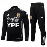 Sweatshirt Tracksuit Argentina Kids 2025-2026 Black