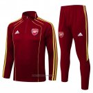 Sweatshirt Tracksuit Arsenal Kids 2025-2026 Red Yellow