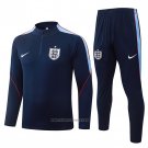 Sweatshirt Tracksuit England Kids 2026-2027 Blue