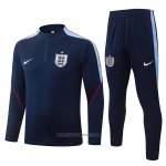 Sweatshirt Tracksuit England Kids 2026-2027 Blue