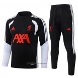 Sweatshirt Tracksuit Liverpool Kids 2026-2027 Black