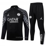 Sweatshirt Tracksuit Paris Saint-Germain 2025-2026 Black