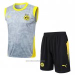 Tracksuit Borussia Dortmund Without Sleeves 2025-2026 Grey