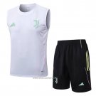 Tracksuit Juventus Without Sleeves 2025-2026 White
