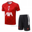 Tracksuit Liverpool Short Sleeve 2026-2027 Red - Shorts