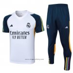 Tracksuit Real Madrid Short Sleeve 2023-2024 White