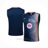 Training Shirt Barcelona Without Sleeves 2025-2026 Black Pink