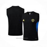 Training Shirt Manchester United Without Sleeves 2025-2026 Black