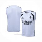 Training Shirt Real Madrid Without Sleeves 2025-2026 White