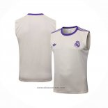 Training Shirt Real Madrid Without Sleeves 2025-2026 Yellow