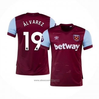 West Ham Player Alvarez Home Shirt 2023-2024