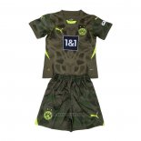 Borussia Dortmund Home Goalkeeper Shirt Kids 2024-2025