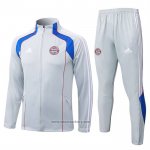 Jacket Tracksuit Bayern Munich Kids 2025-2026 Grey