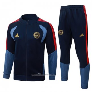 Jacket Tracksuit Bayern Munich Kids 2026-2027 Blue