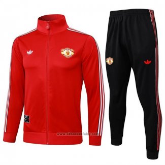 Jacket Tracksuit Manchester United 2025-2026 Red
