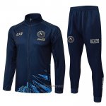 Jacket Tracksuit Napoli Kids 2025-2026 Blue