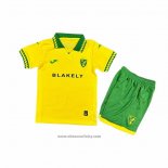 Norwich City Home Shirt Kids 2025-2026
