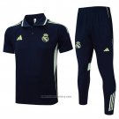 Polo Set del Real Madrid 2025-2026 Dark Blue